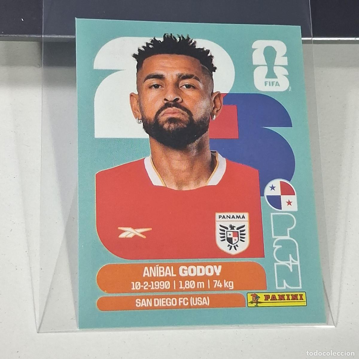 Cromos de f&uacute;tbol: B34 PAN11 AN&Iacute;BAL GODOY 11 PANAM&Aacute; PAN MUND PANAM&Aacute; PAN MUNDIAL FIFA WORLD CUP 2026 STICKER PANINI
