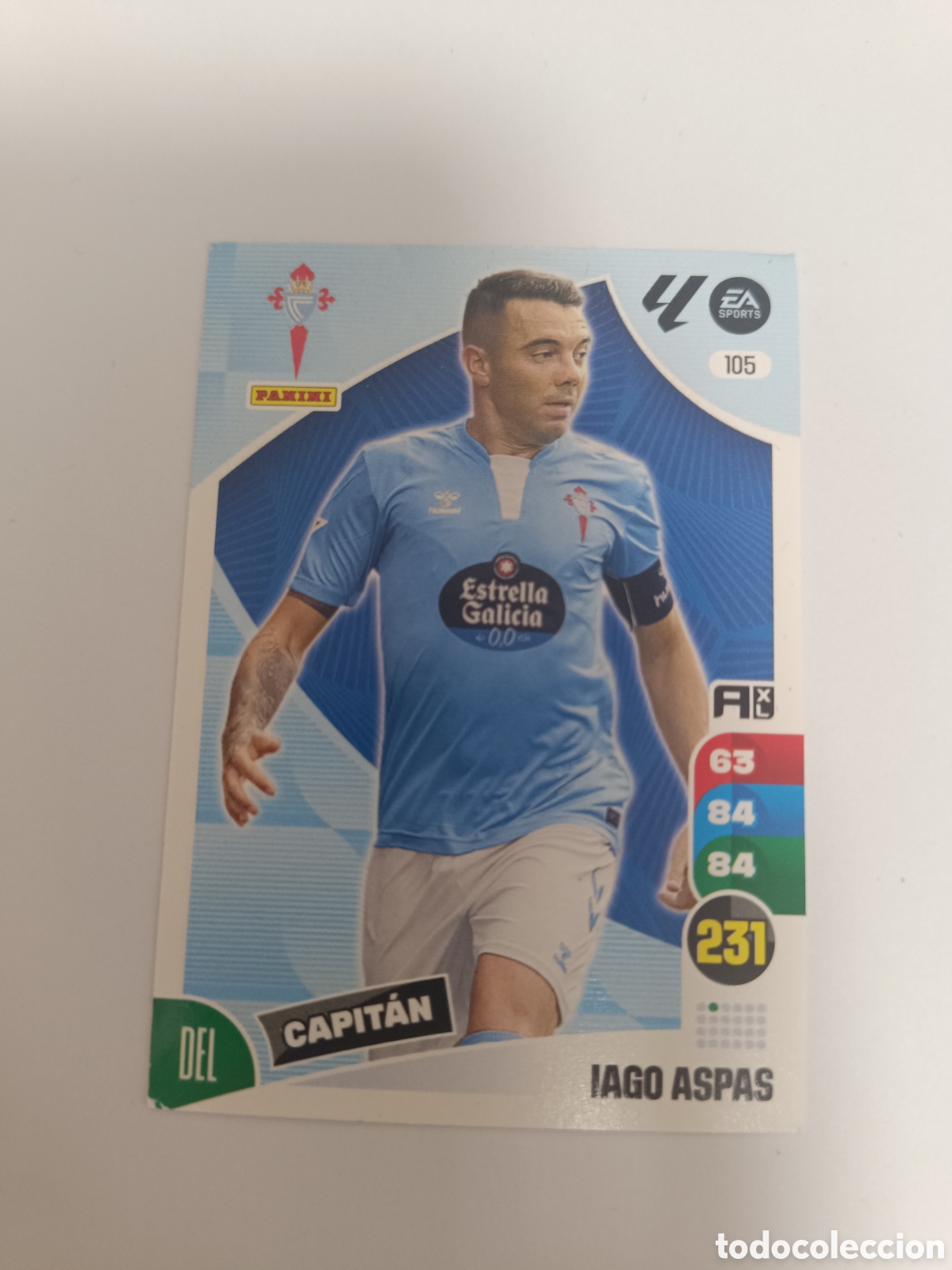 Cromos de f&uacute;tbol: Adrenalyn 24-25 celta aspas 105