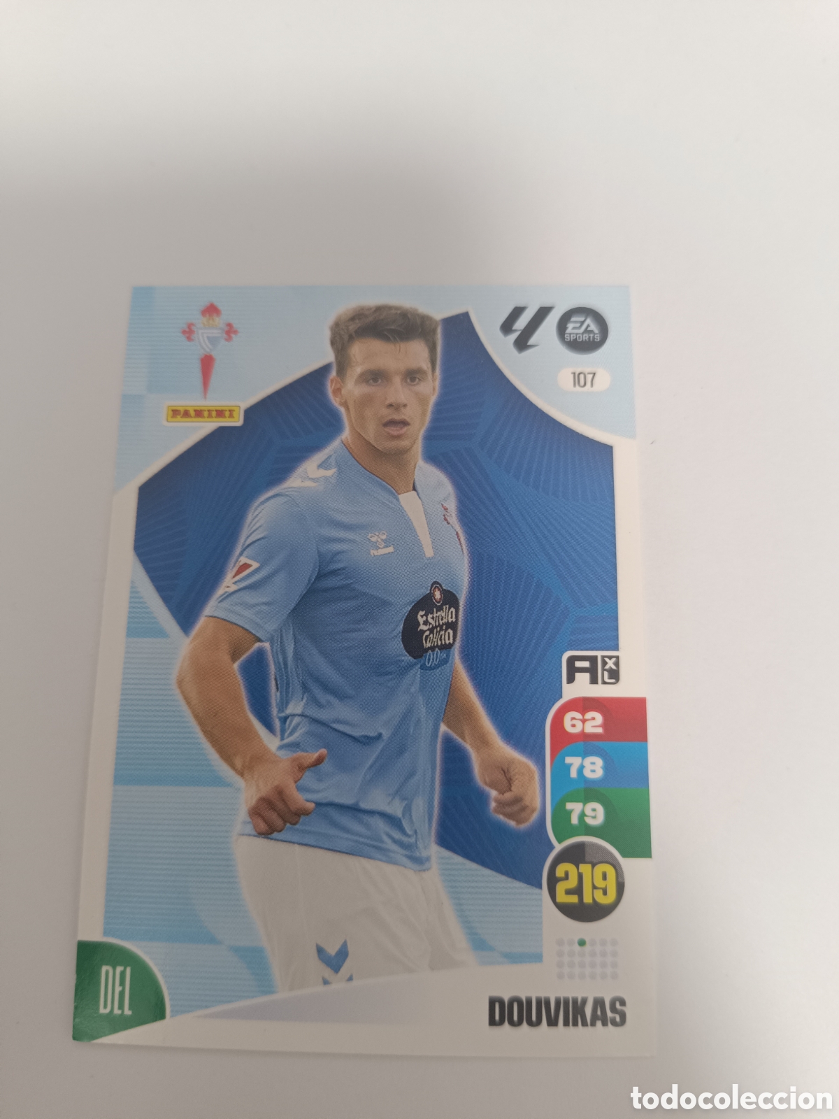 Cromos de f&uacute;tbol: Adrenalyn 24-25 celta douvikas 107