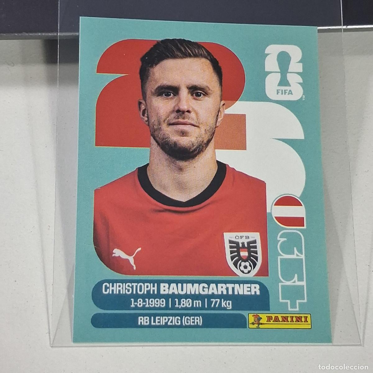 Cromos de f&uacute;tbol: B34 AUT 18 AUT18 CHIRSTOPH BAUMGARTNER AUSTRIA AUT MUNDIAL FIFA WORLD CUP 2026 STICKER PANINI