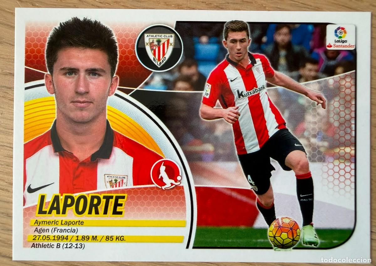 Football Stickers: 5 LAPORTE ATHLETIC BILBAO 16 17 2016 2017 LIGA SANTANDER COLECCIONES ESTE SIN PEGAR STICKER