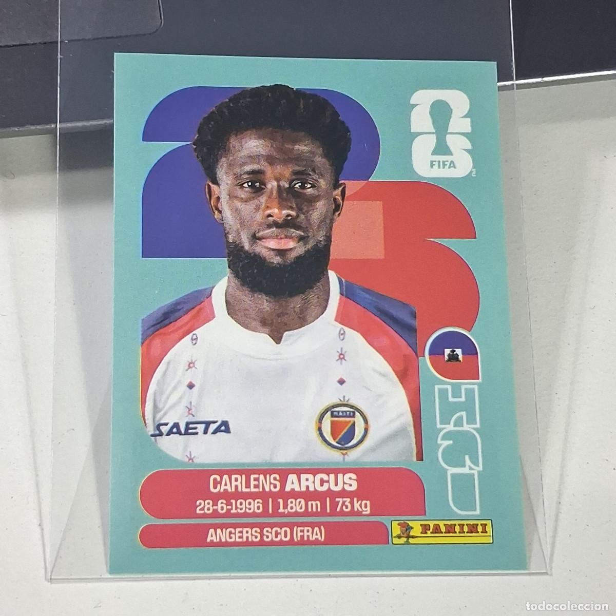 Football Stickers: B34 HAI3 CARLENS ARCUS 3 HAITI HAI MUNDIAL FIFA WORLD CUP 2026 STICKER PANINI