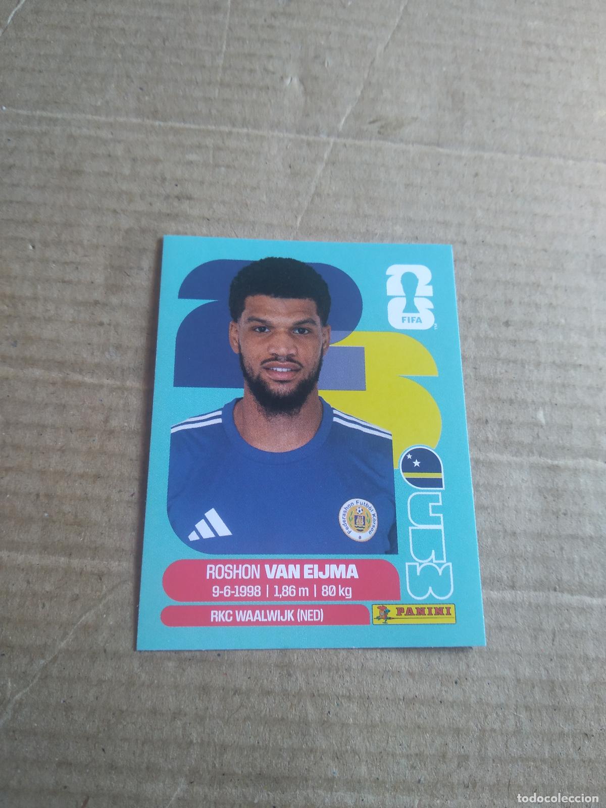 Football Stickers: CUW 7 ROSHON VAN EIJMA CURA&Ccedil;AO CROMO FUTBOL PANINI MUNDIAL 2026 WORLD CUP COPA MUNDO