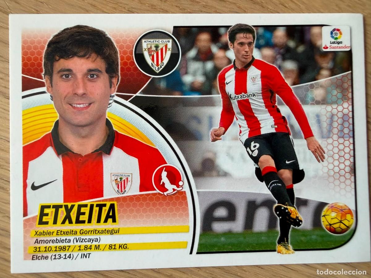 Football Stickers: 6 ETXEITA ATHLETIC BILBAO 16 17 2016 2017 LIGA SANTANDER COLECCIONES ESTE SIN PEGAR STICKER