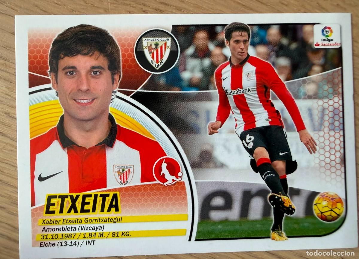 Football Stickers: 6 ETXEITA ATHLETIC BILBAO 16 17 2016 2017 LIGA SANTANDER COLECCIONES ESTE SIN PEGAR STICKER