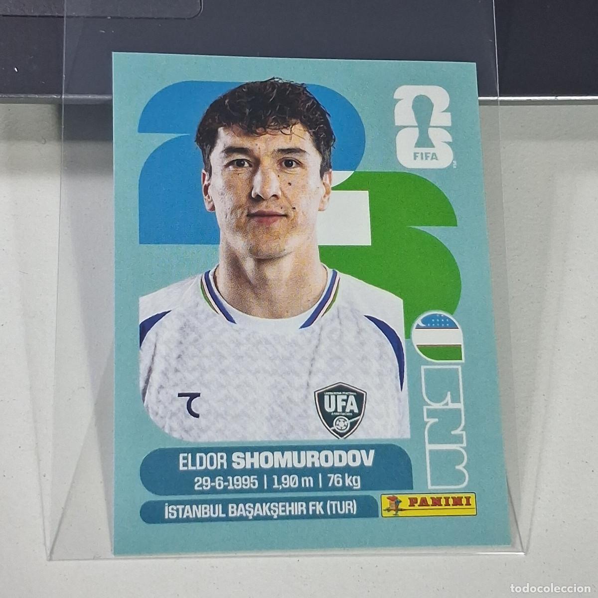 Cromos de Futebol: B34 UZB16 ELDOR SHOMURODOV 16 UZBEKIST&Aacute;N UZB FIFA WORLD CUP 2026 STICKER PANINI
