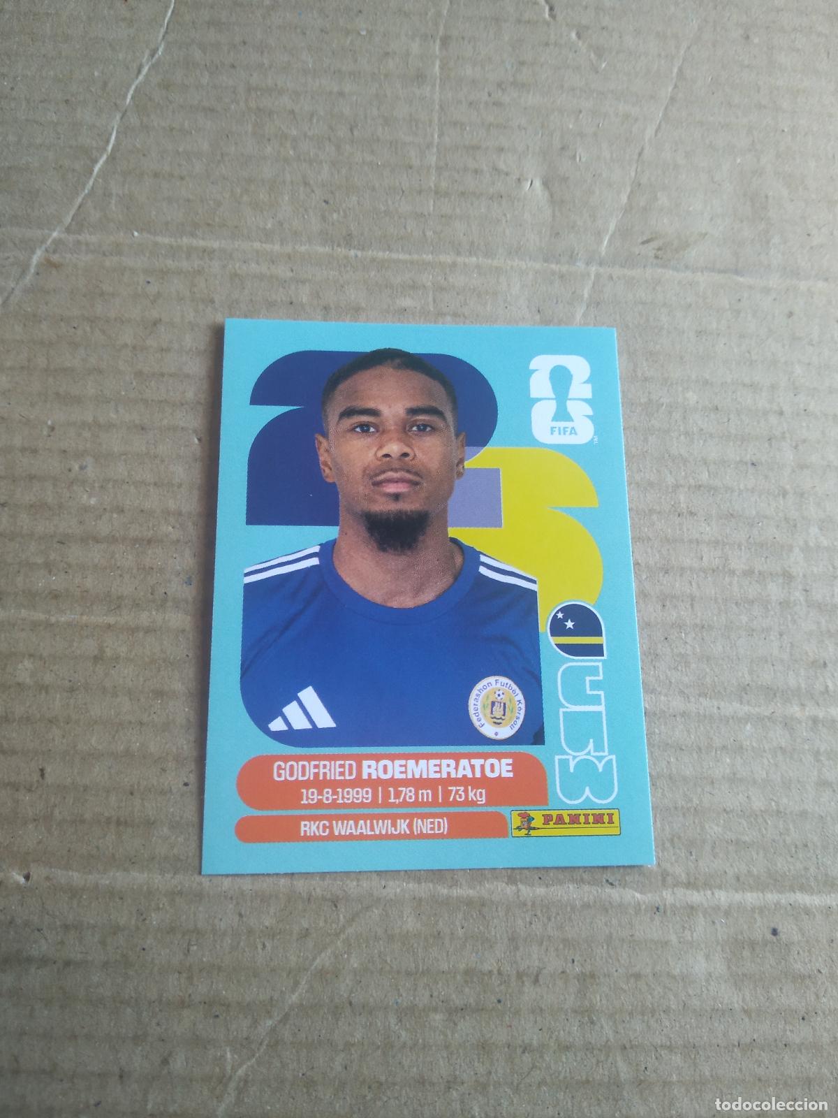 Cromos de Futebol: CUW 10 GODFRIED ROEMERATOE CURA&Ccedil;AO CROMO FUTBOL PANINI MUNDIAL 2026 WORLD CUP COPA MUNDO