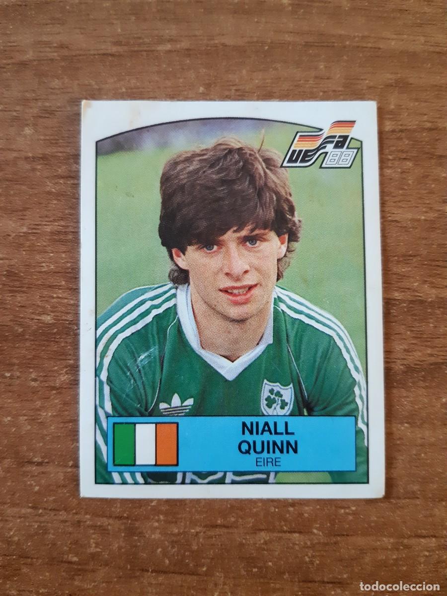 Cromos de Futebol: N&deg;205 NIALL QUINN EIRE IRLANDA EURO 88 PANINI EUROCOPA ALEMANIA 1988. NUNCA PEGADO, SIN PEGAR