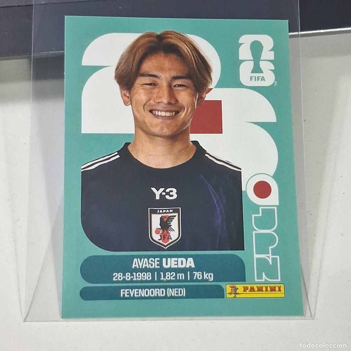 Cromos de Futebol: B34 JPN20 AYASE UEDA 20 JAP&Oacute;N JAPAN JPN MUNDIAL FIFA WORLD CUP 2026 STICKER PANINI