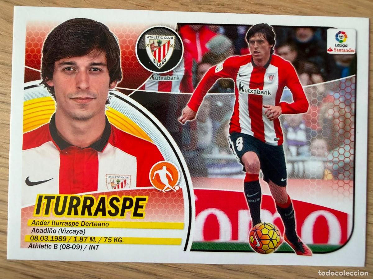 Cromos de Futebol: 10A 10 A ITURRASPE ATHLETIC BILBAO 16 17 2016 2017 LIGA SANTANDER COLECCIONES ESTE SIN PEGAR STICKER
