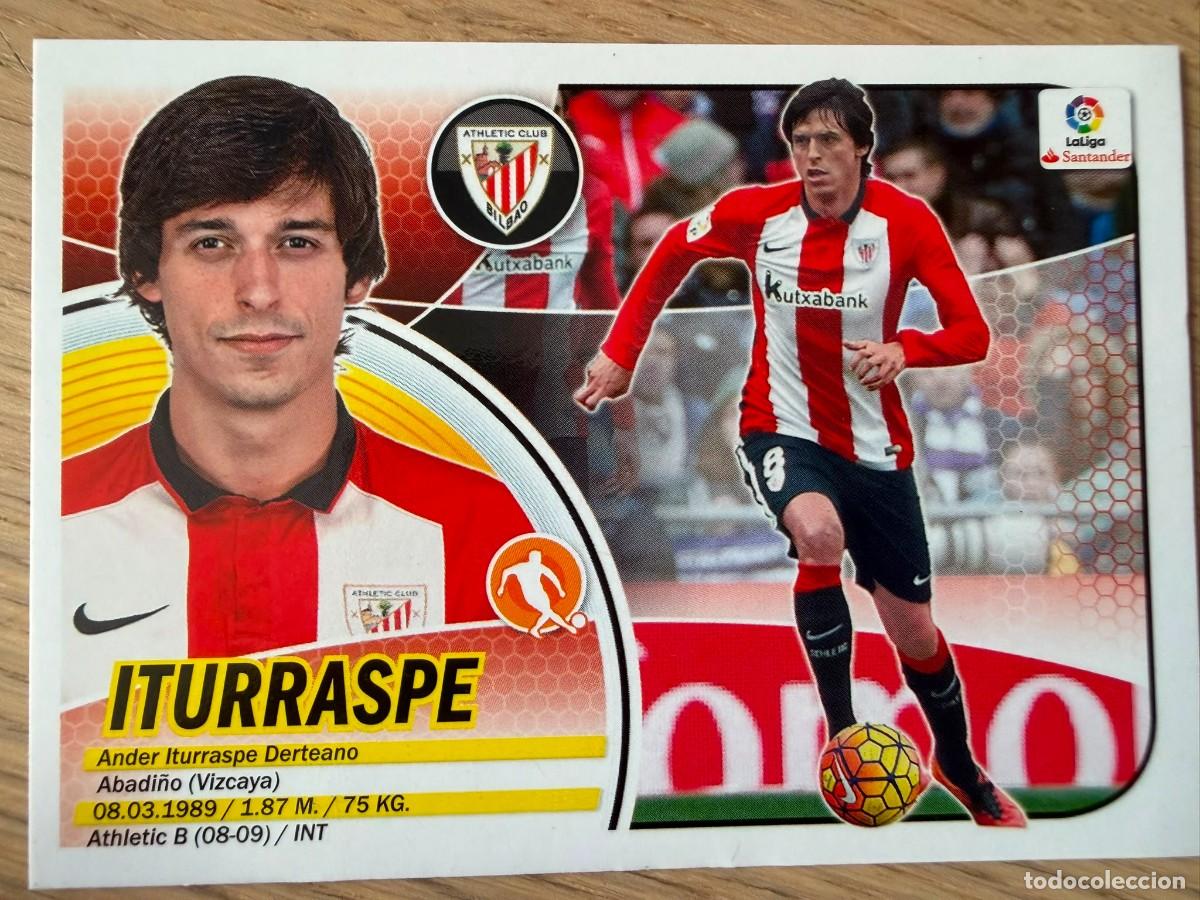 Cromos de Futebol: 10A 10 A ITURRASPE ATHLETIC BILBAO 16 17 2016 2017 LIGA SANTANDER COLECCIONES ESTE SIN PEGAR STICKER
