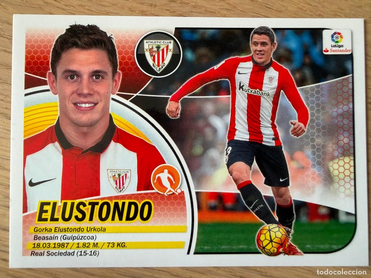 Cromos de Futebol: 10B 10 B ELUSTONDO ATHLETIC BILBAO 16 17 2016 2017 LIGA SANTANDER COLECCIONES ESTE SIN PEGAR STICKER