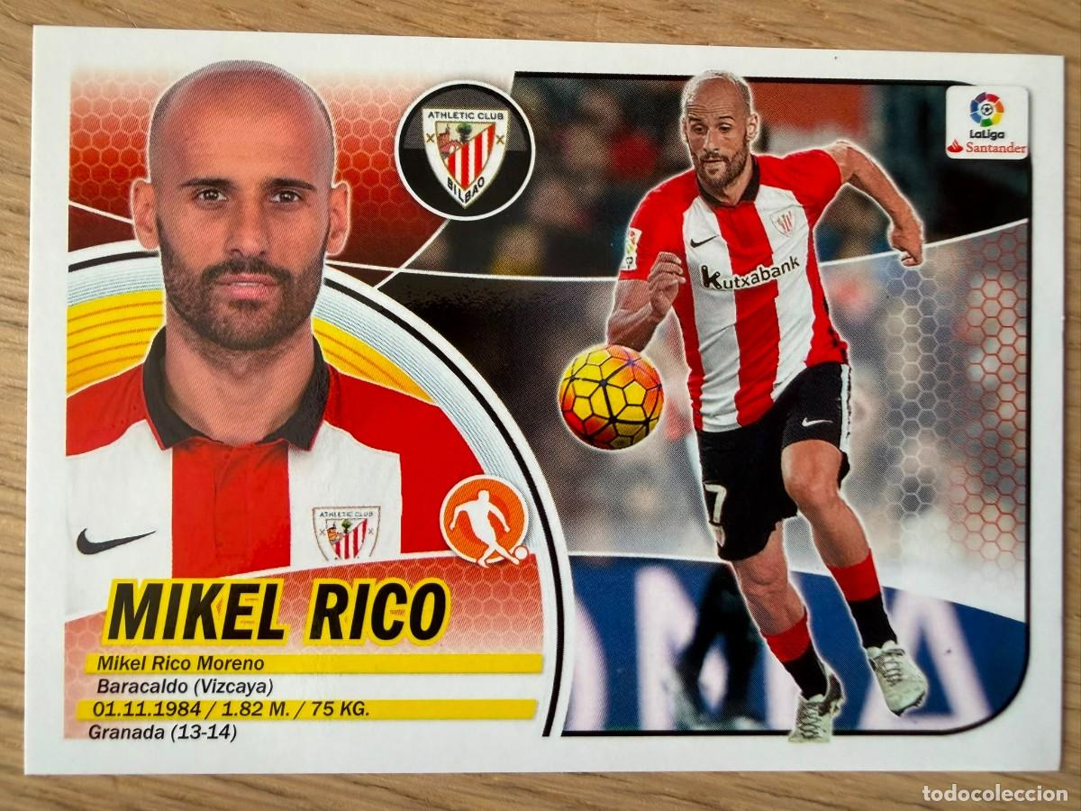 Fu&szlig;ball-Sticker: 11A 11 A RICO ATHLETIC BILBAO 16 17 2016 2017 LIGA SANTANDER COLECCIONES ESTE SIN PEGAR STICKER