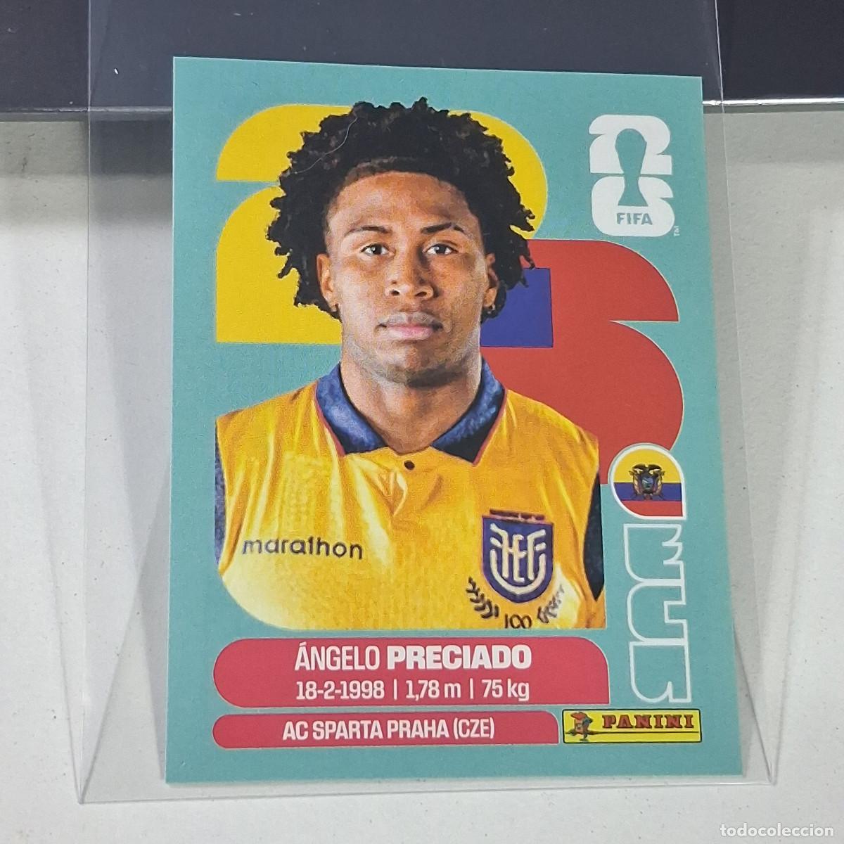 Fu&szlig;ball-Sticker: B34 ECU7 &Aacute;NGELO PRECIADO 7 ECUADOR ECU MUNDIAL FIFA WORLD CUP 2026 STICKER PANINI