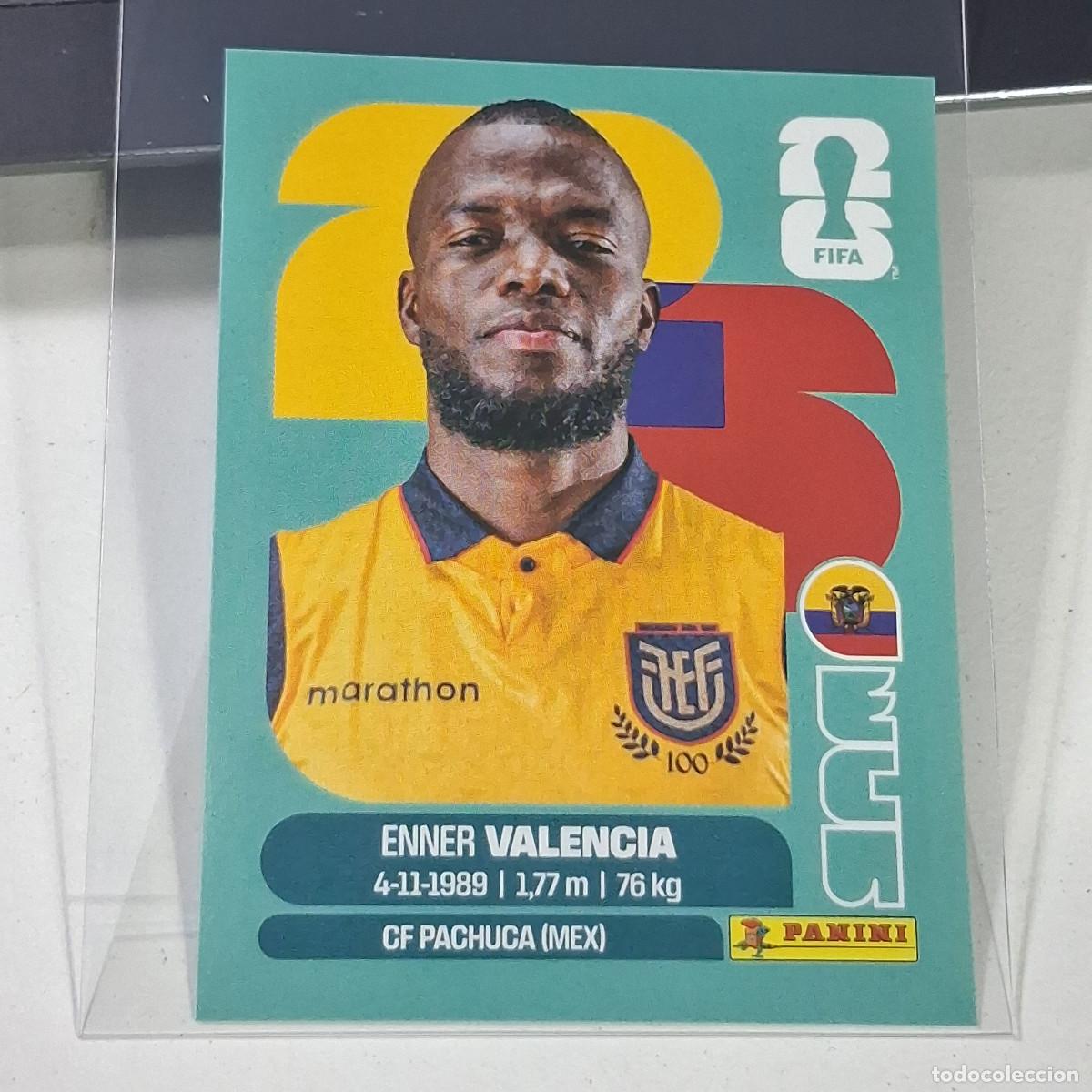 Fu&szlig;ball-Sticker: B34 ECU20 ENNER VALENCIA 20 ECUADOR ECU MUNDIAL FIFA WORLD CUP 2026 STICKER PANINI