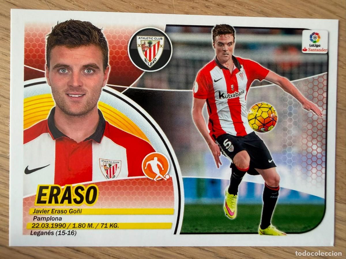 Fu&szlig;ball-Sticker: 11B 11 B ERASO ATHLETIC BILBAO 16 17 2016 2017 LIGA SANTANDER COLECCIONES ESTE SIN PEGAR STICKER