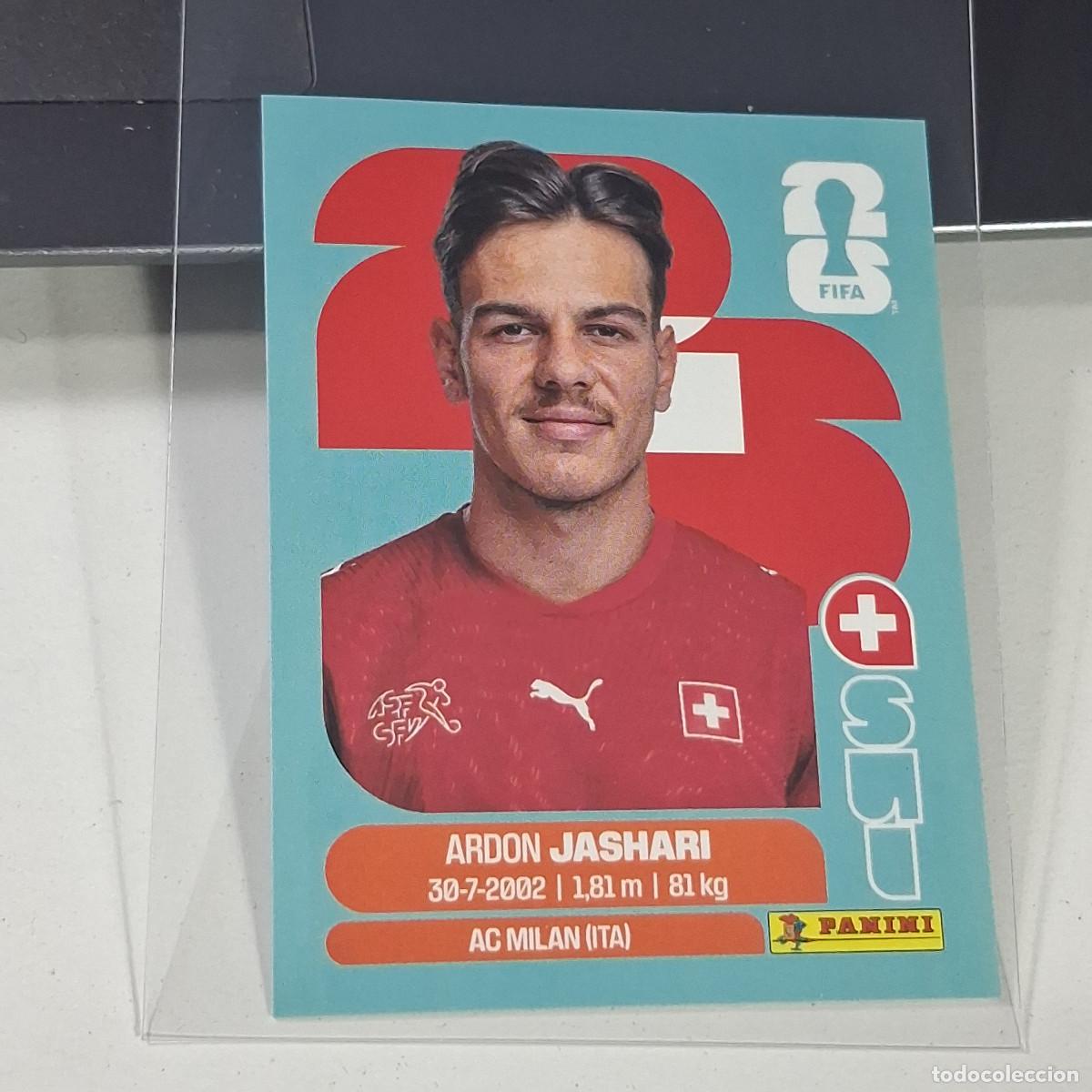Cromos de f&uacute;tbol: B34 SUI14 ARDON JASHARI 14 SUIZA SUI SWITZERLAND MUNDIAL FIFA WORLD CUP 2026 STICKER PANINI