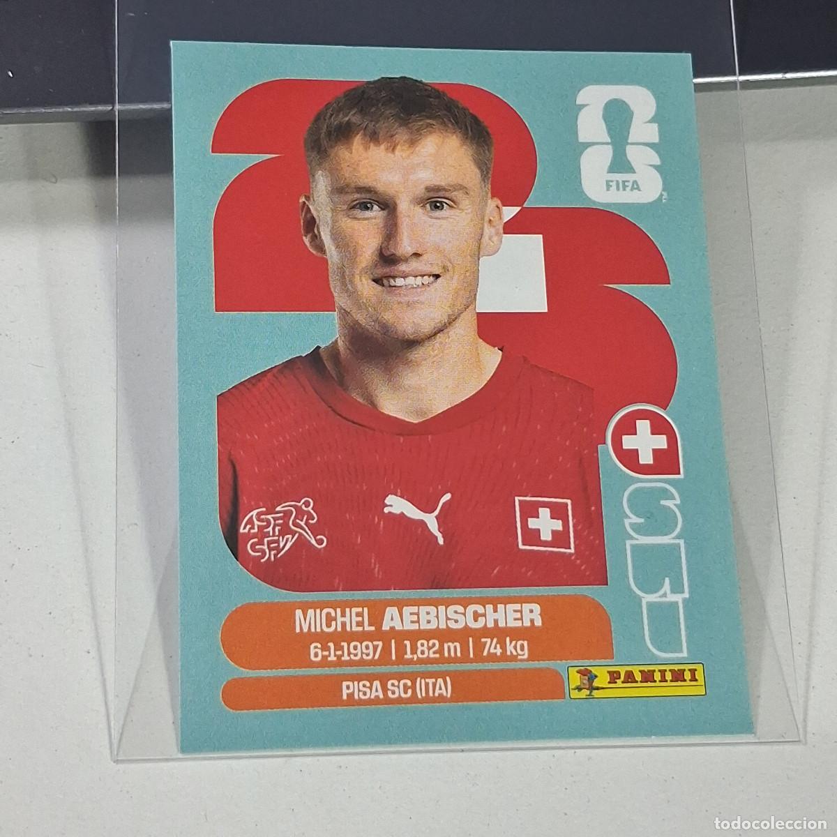 Cromos de f&uacute;tbol: B34 SUI 16 SUI16 MICHEL AEBISCHER SUIZA SWITZERLAND MUNDIAL FIFA WORLD CUP 2026 STICKER PANINI