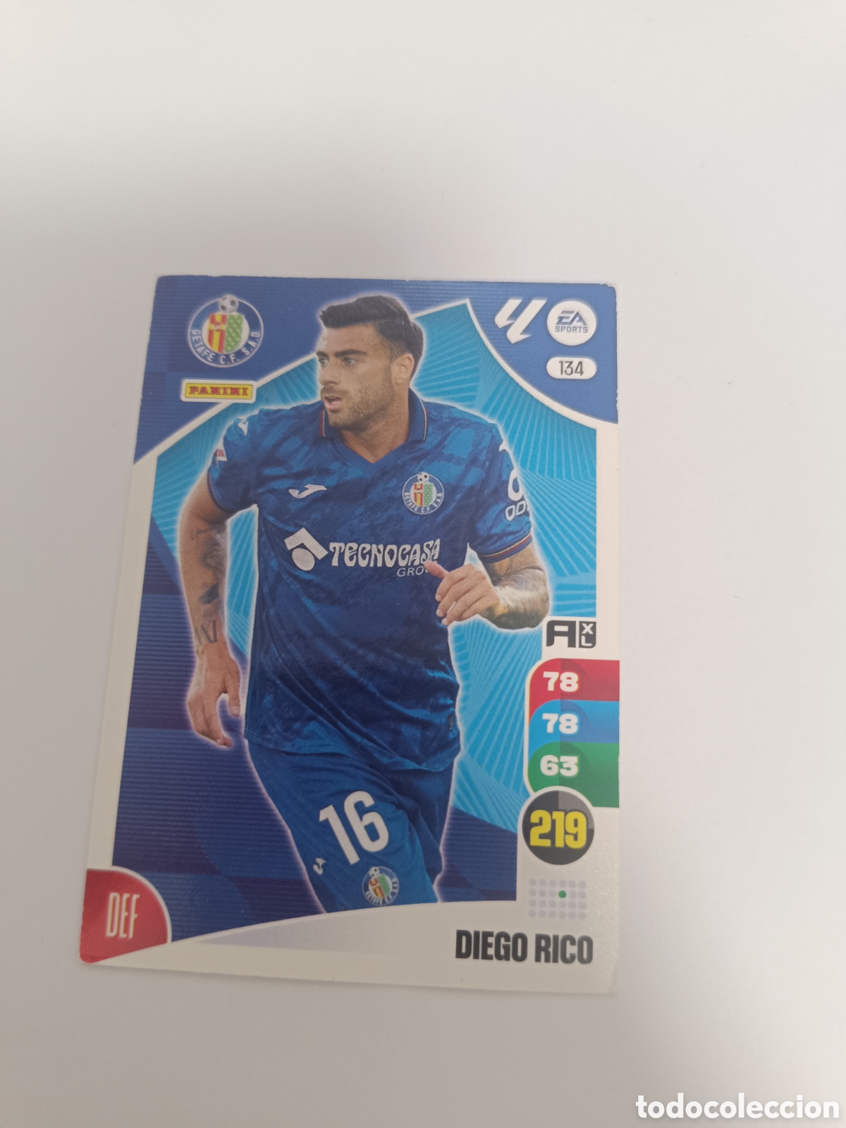 Cromos de f&uacute;tbol: Adrenalyn 24-25 Getafe 134 diego rico