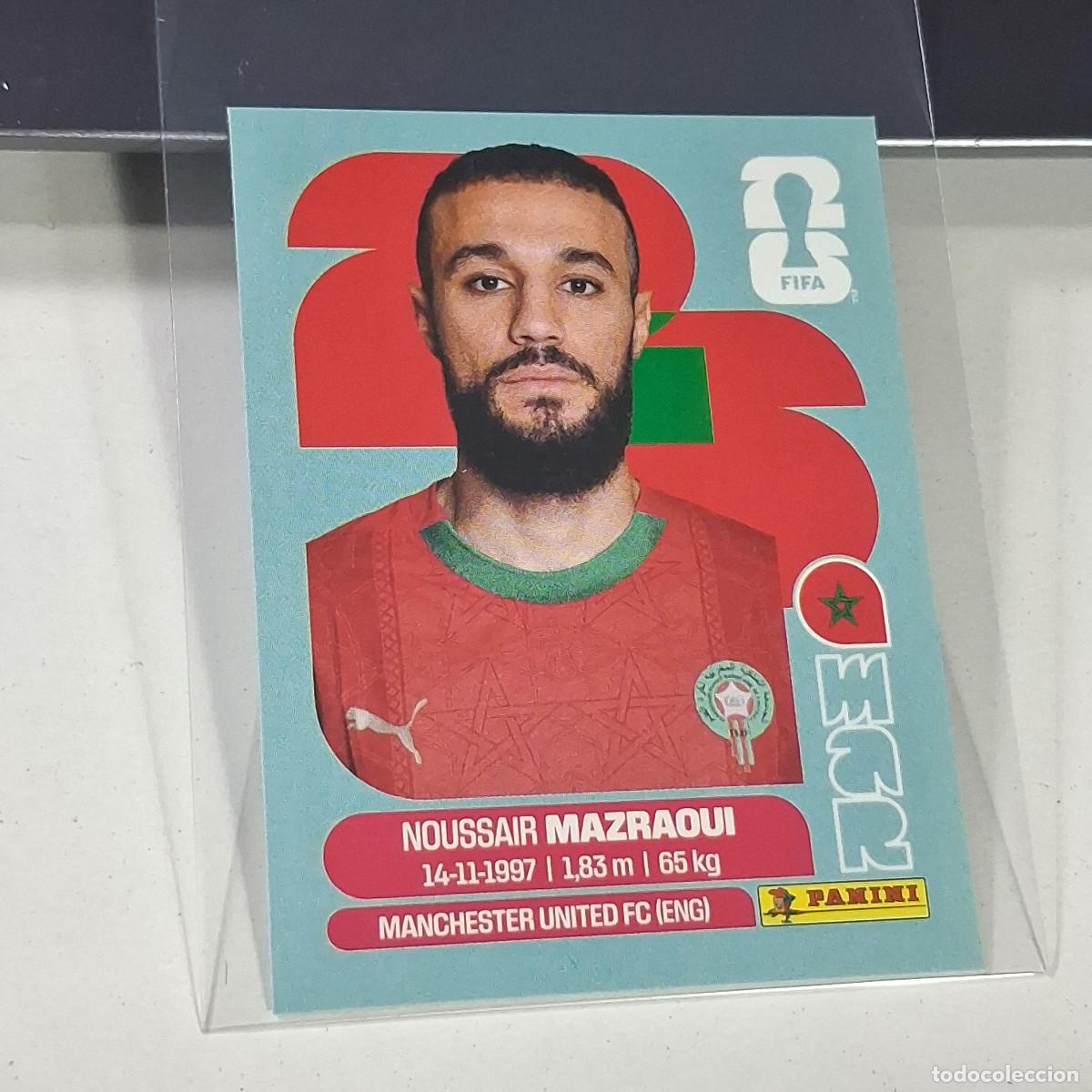 Cromos de f&uacute;tbol: B34 MAR5 MAR 5 MAZRZOUI MARRUECOS MOROCCO MAR MUNDIAL FIFA WORLD CUP 2026 STICKER PANINI