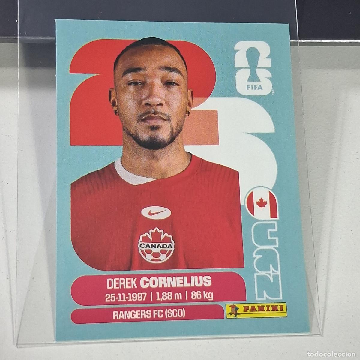 Cromos de f&uacute;tbol: B34 CAN7 DEREK CORNELIUS 7 CANADA CAN MUNDIAL FIFA WORLD CUP 2026 STICKER PANINI