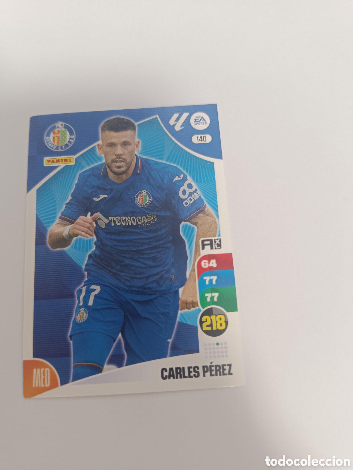 Cromos de f&uacute;tbol: Adrenalyn 24-25 Getafe 140 Carles perez