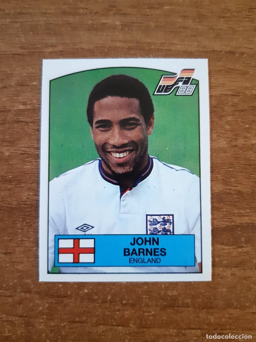Cromos de f&uacute;tbol: N&deg;179 JOHN BARNES INGLATERRA EURO 88 PANINI EUROCOPA ALEMANIA 1988. NUNCA PEGADO, SIN PEGAR