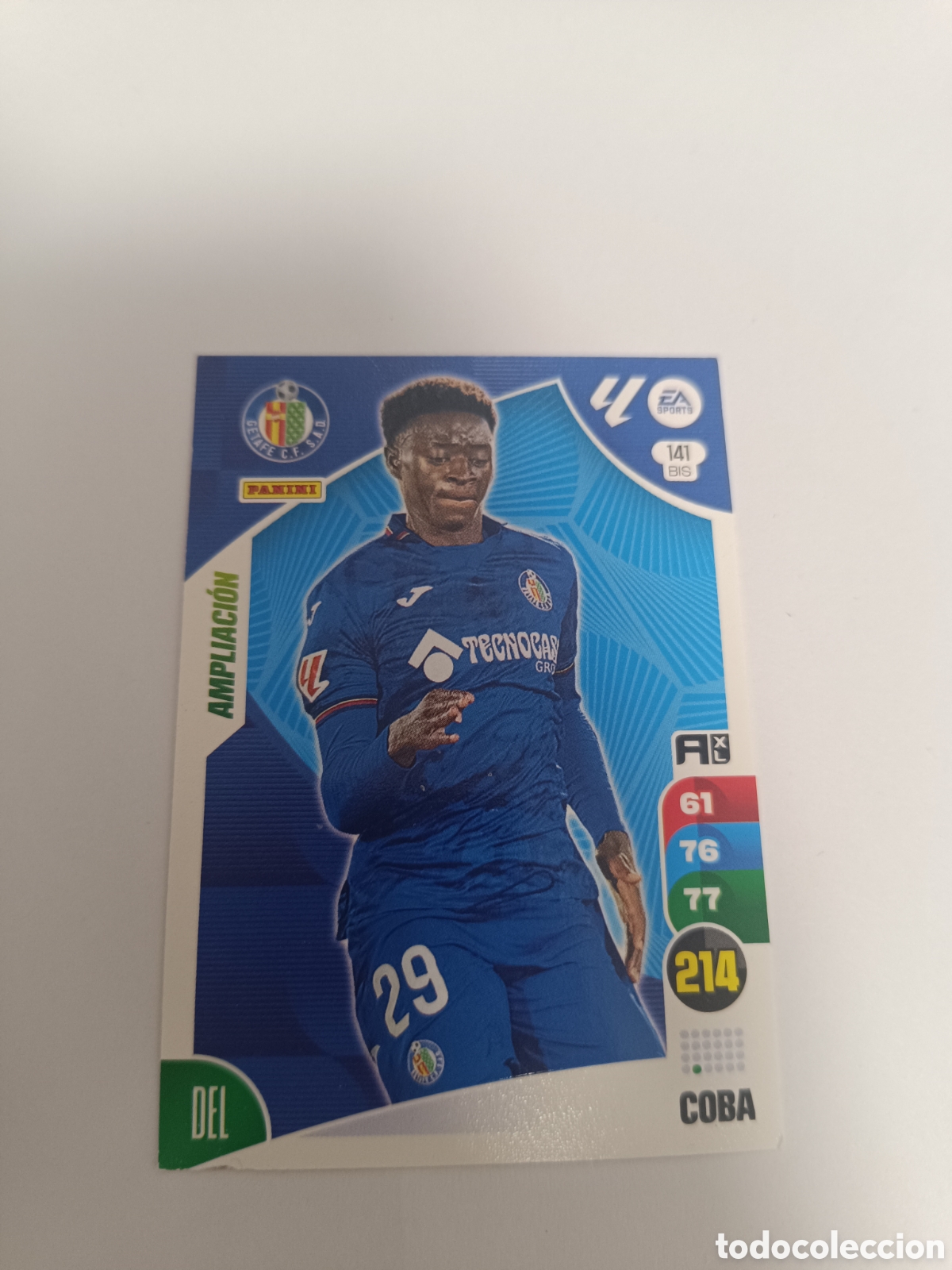 Cromos de f&uacute;tbol: Adrenalyn 24-25 Getafe 141 bis coba