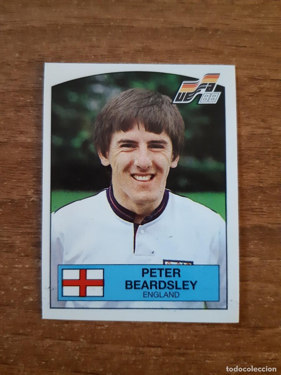 Cromos de f&uacute;tbol: N&deg;176 PETER BEARDSLEY INGLATERRA EURO 88 PANINI EUROCOPA ALEMANIA 1988. NUNCA PEGADO, SIN PEGAR