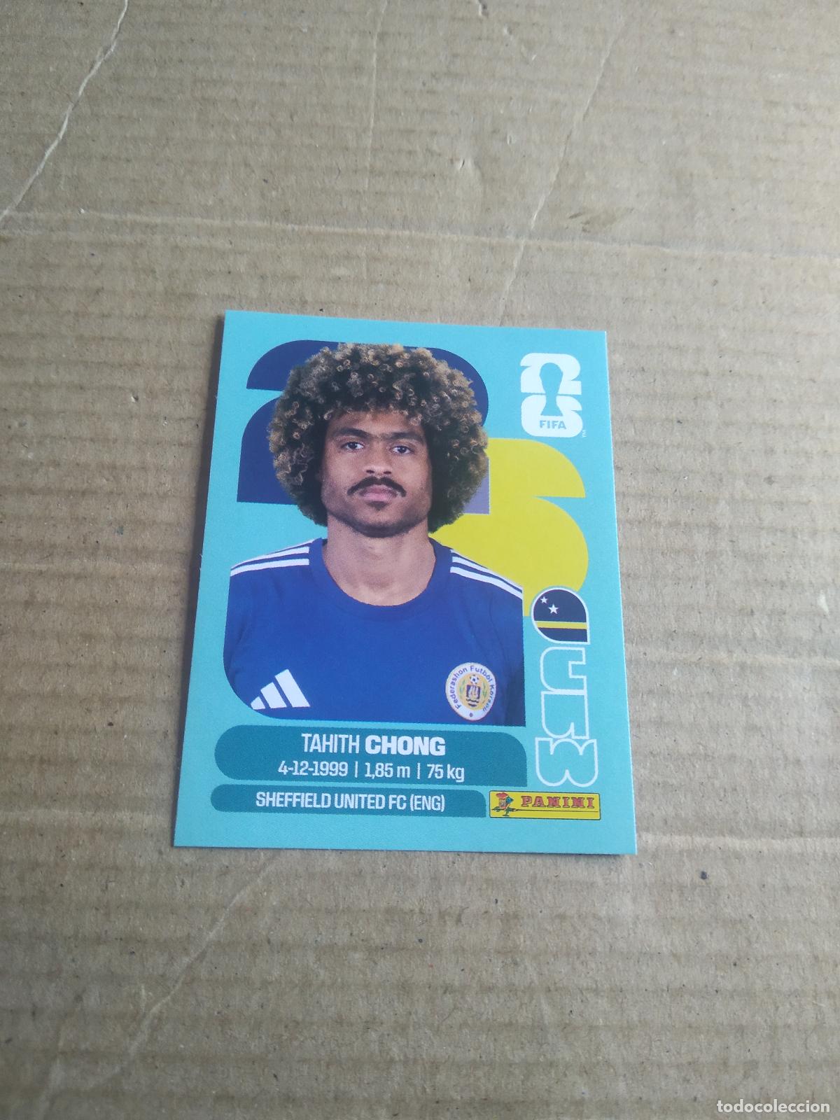 Cromos de f&uacute;tbol: CUW 14 TAHITH CHONG CURA&Ccedil;AO CROMO FUTBOL PANINI MUNDIAL 2026 WORLD CUP COPA MUNDO