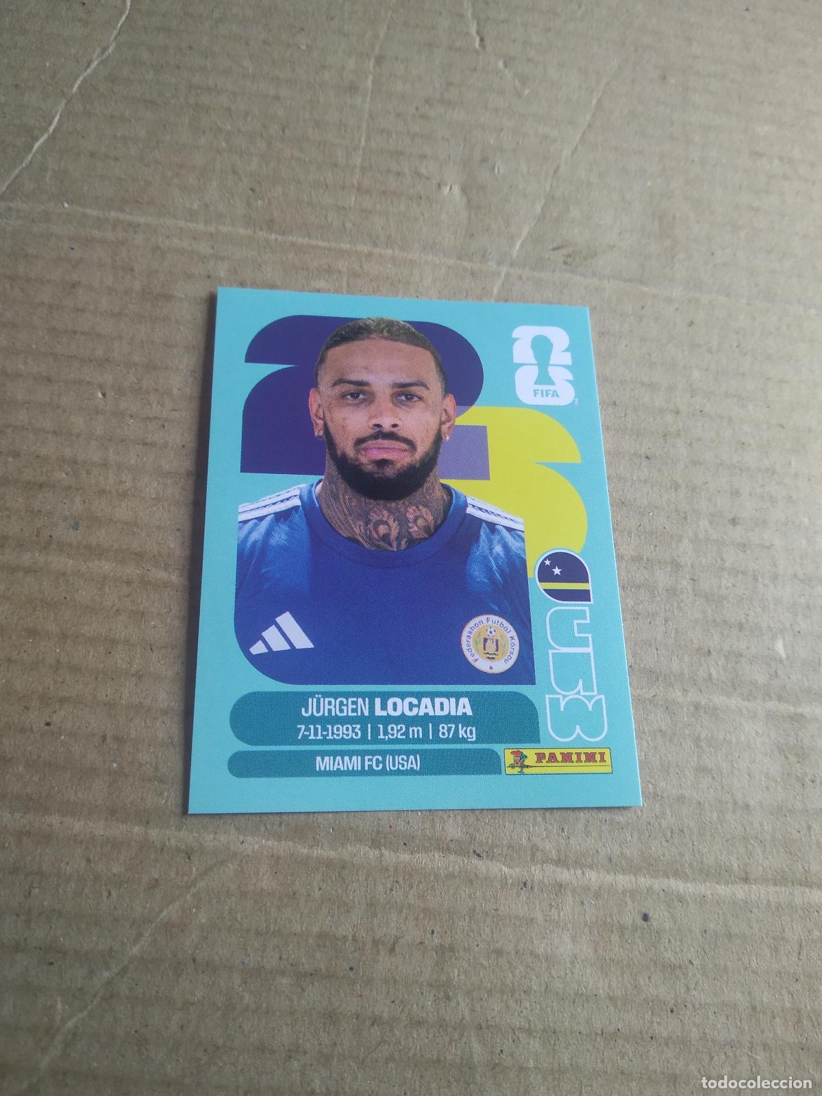 Fu&szlig;ball-Sticker: CUW 17 JURGEN LOCADIA CURA&Ccedil;AO CROMO FUTBOL PANINI MUNDIAL 2026 WORLD CUP COPA MUNDO