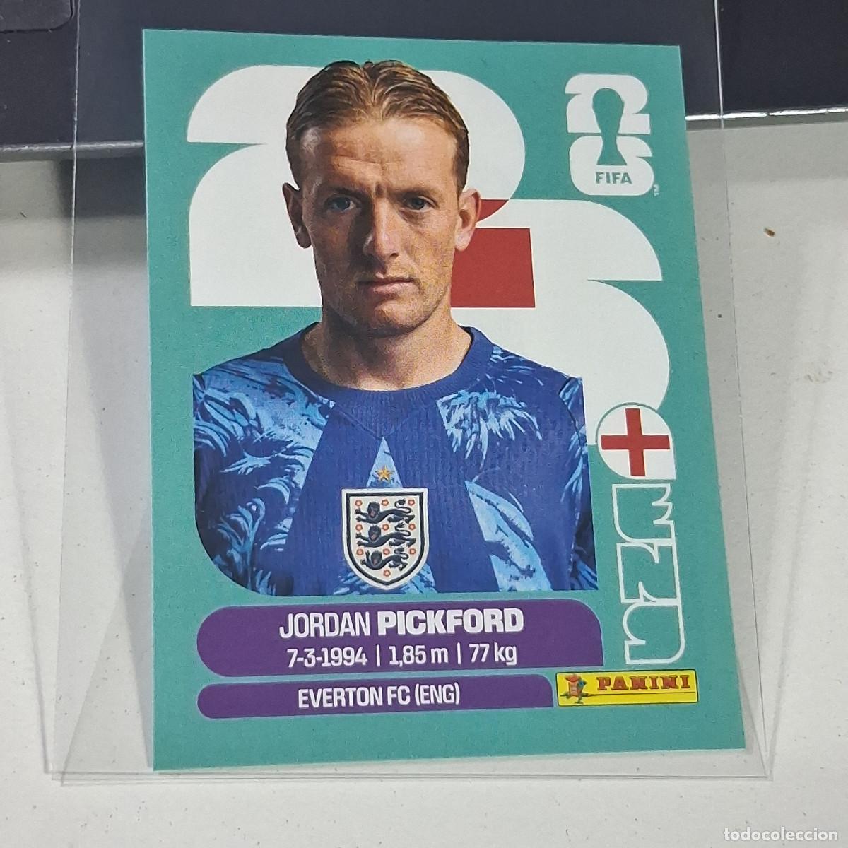 Fu&szlig;ball-Sticker: B34 ENG 2 ENG2 JORDAN PICKFORD INGLATERRA ENGLAND ENG MUNDIAL FIFA WORLD CUP 2026 STICKER PANINI