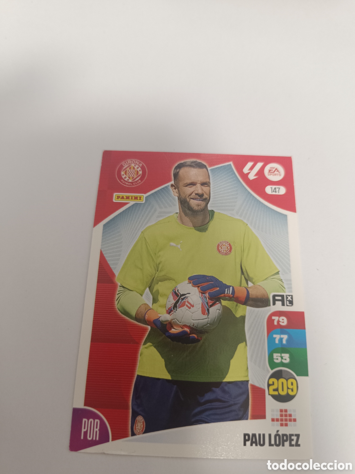 Football Stickers: Adrenalyn 24-25 Girona 147 pau L&oacute;pez