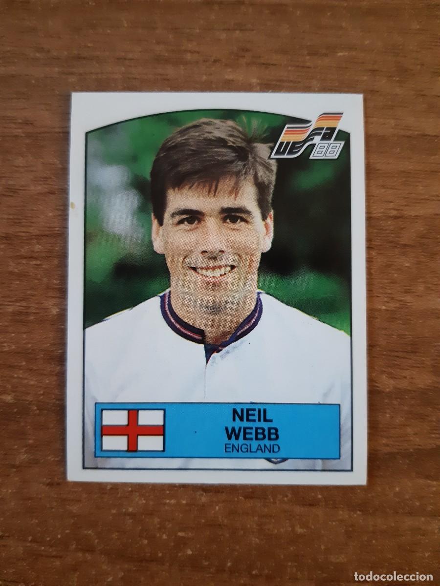 Cromos de Futebol: N&deg;173 NEIL WEBB INGLATERRA EURO 88 PANINI EUROCOPA ALEMANIA 1988. NUNCA PEGADO, SIN PEGAR