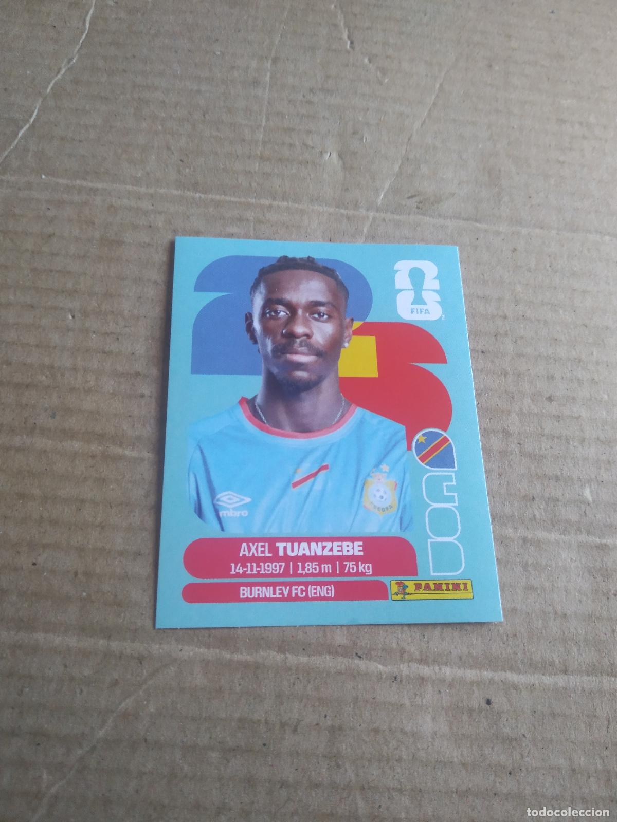 Cromos de Futebol: COD 4 AXEL TUANZEBE CONGO CROMO FUTBOL PANINI MUNDIAL 2026 WORLD CUP COPA MUNDO