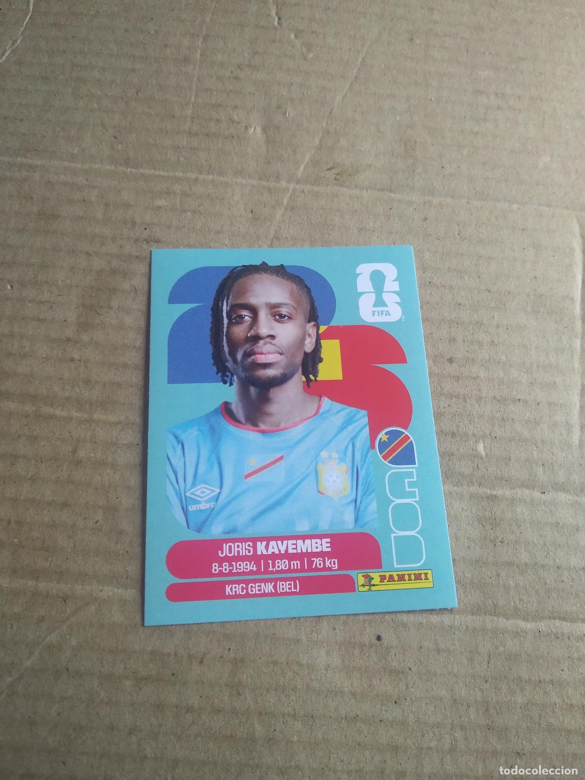 Cromos de Futebol: COD 7 JORIS KAYEMBE CONGO CROMO FUTBOL PANINI MUNDIAL 2026 WORLD CUP COPA MUNDO