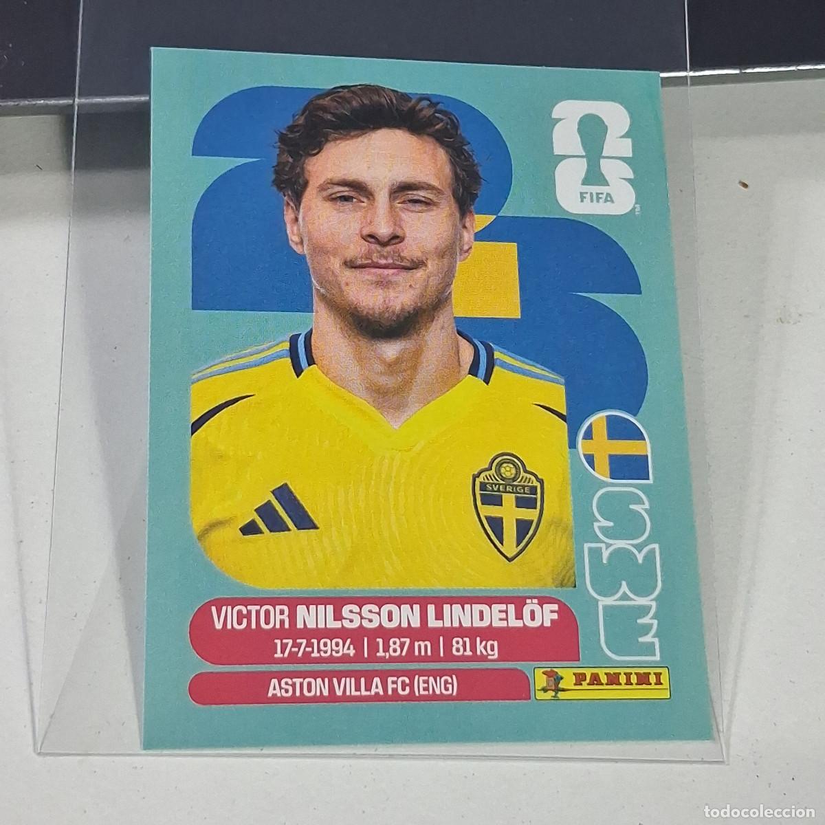 Cromos de Futebol: B34 SWE6 VICTOR NILSSON LINDEL&Ouml;F 6 SUECIA SWEDEN SWE MUNDIAL FIFA WORLD CUP 2026 STICKER PANINI