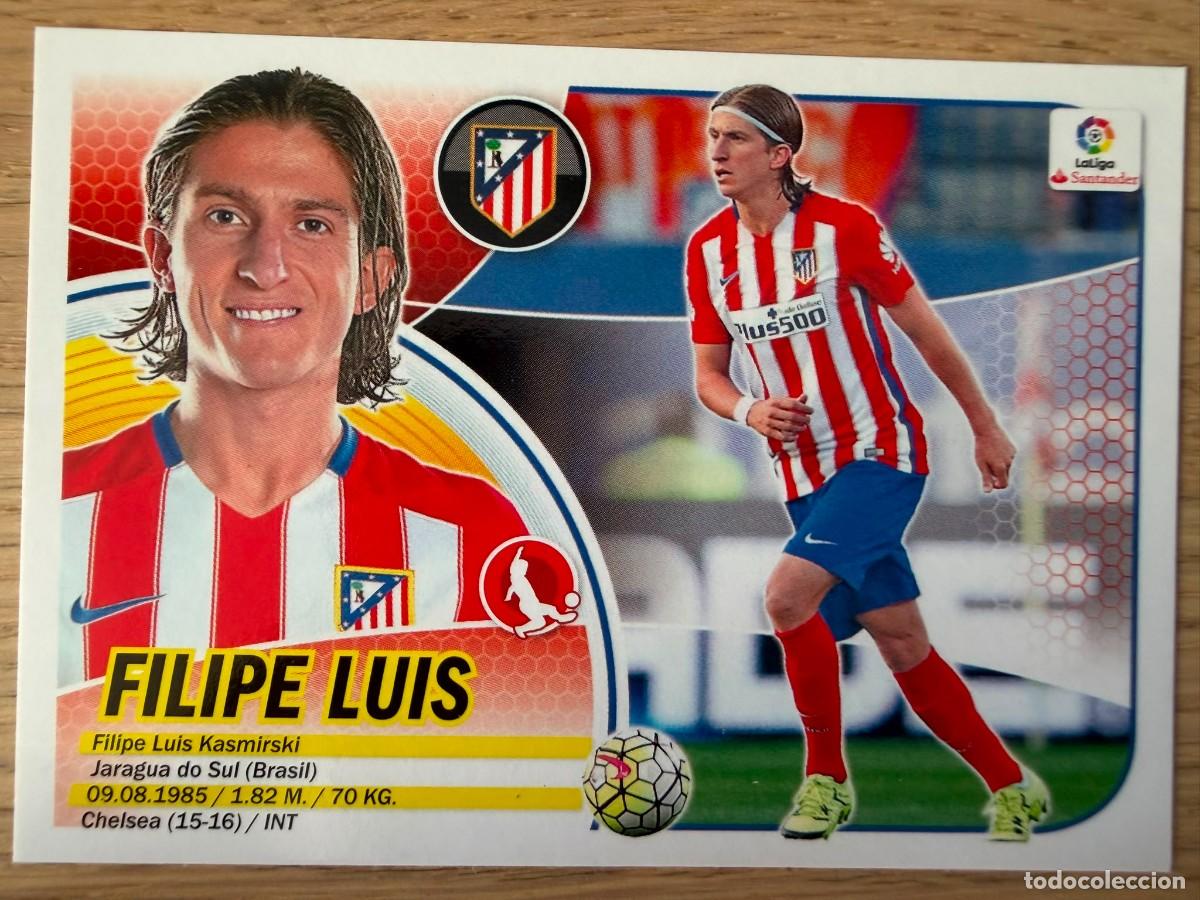 Cromos de Futebol: 7 FILIPE LUIS ATLETICO MADRID 16 17 2016 2017 LIGA SANTANDER COLECCIONES ESTE SIN PEGAR STICKER