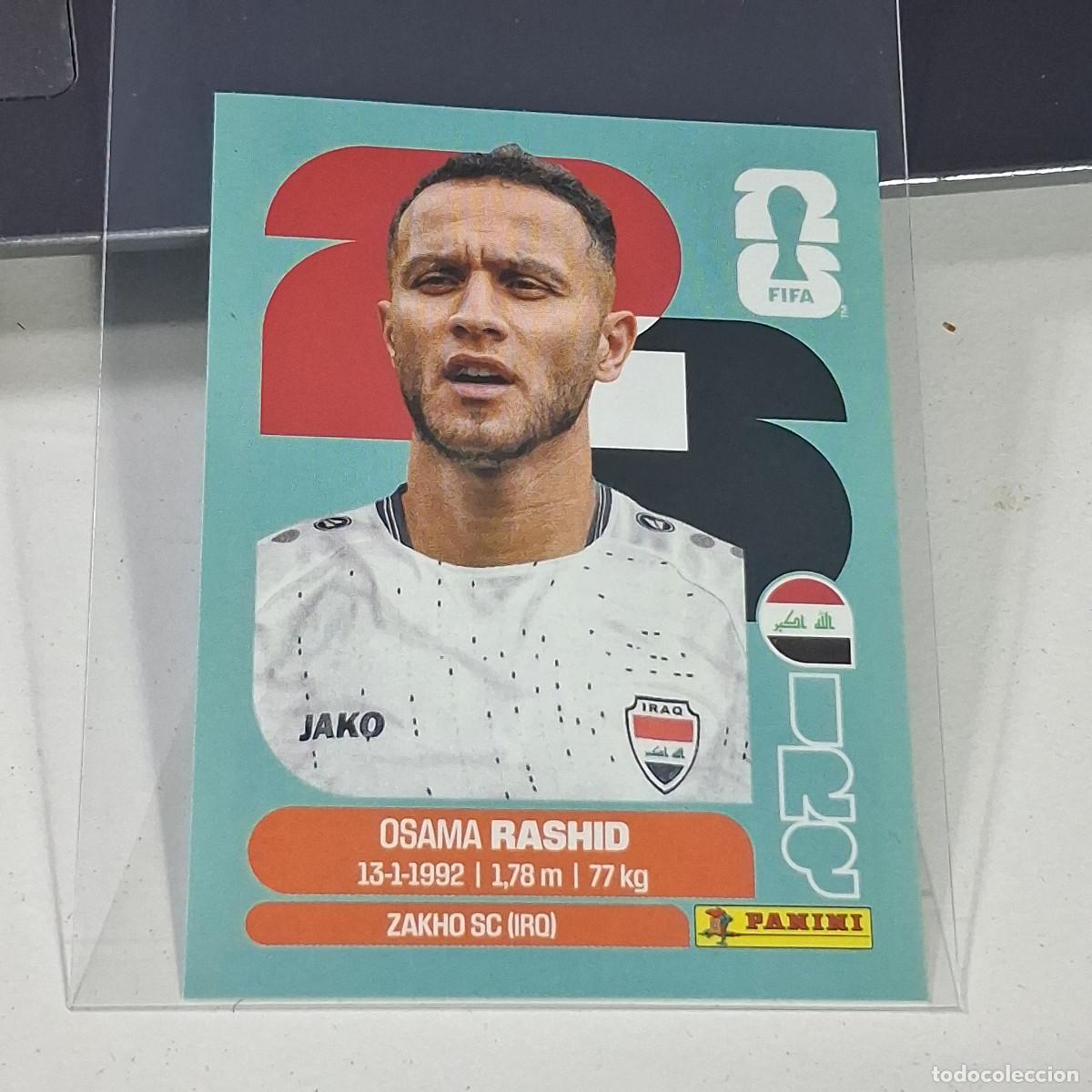Cromos de Futebol: B34 IRQ17 OSAMA RASHID 17 IRAQ IRQ MUNDIAL FIFA WORLD CUP 2026 STICKER PANINI