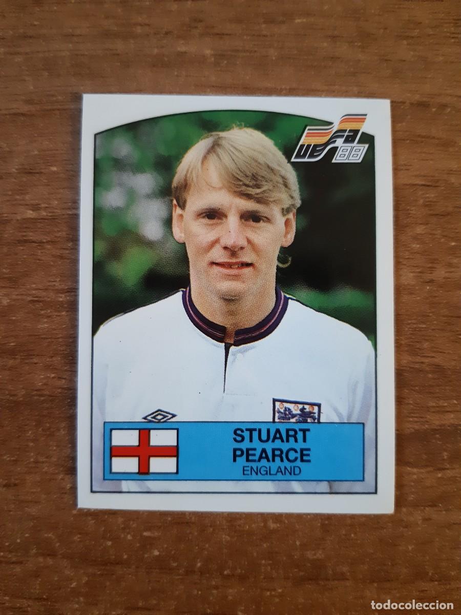 Cromos de Futebol: N&deg;168 STUART PEARCE INGLATERRA EURO 88 PANINI EUROCOPA ALEMANIA 1988. NUNCA PEGADO, SIN PEGAR
