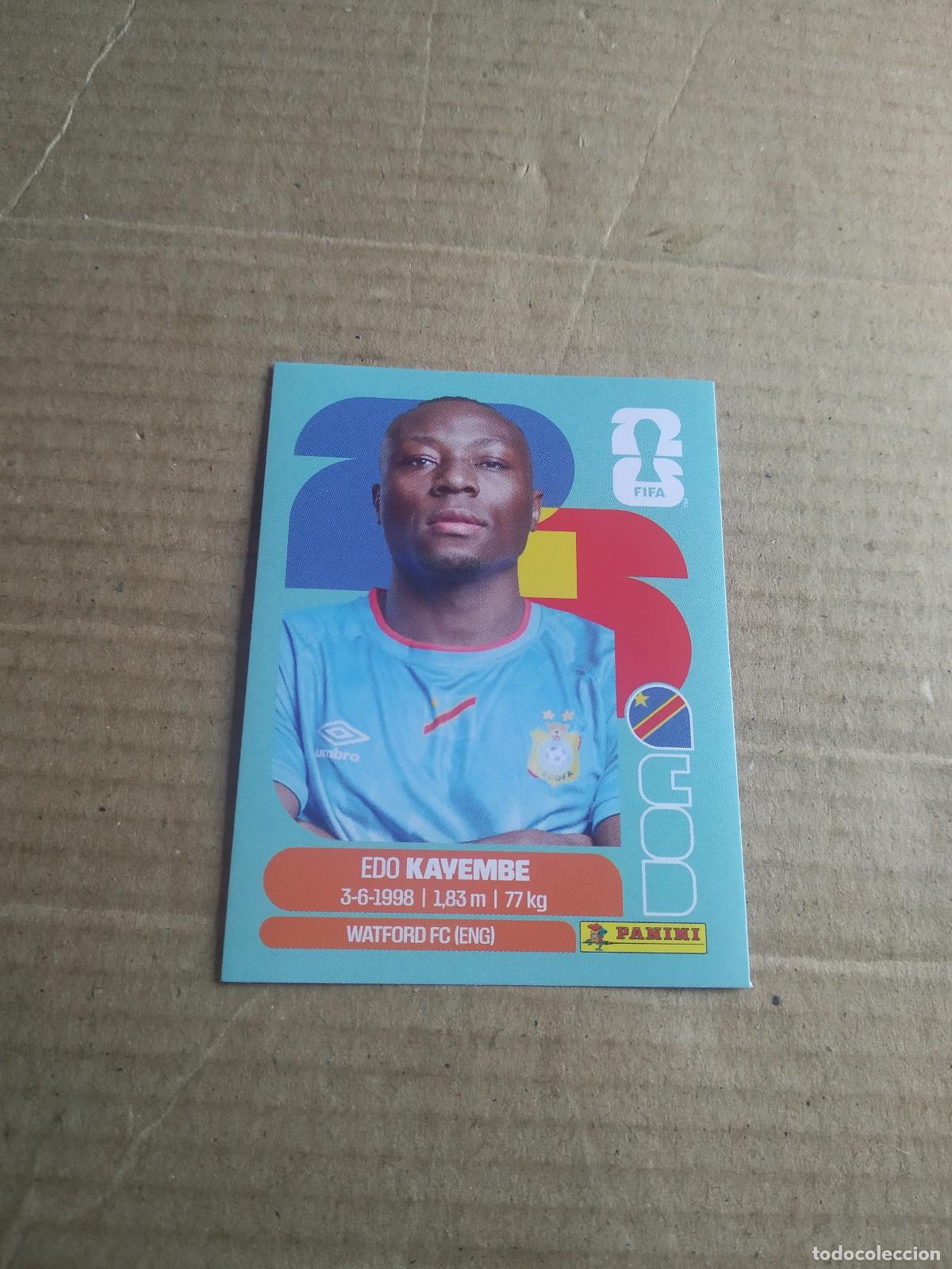 Cromos de Futebol: COD 10 EDO KAYEMBE CONGO CROMO FUTBOL PANINI MUNDIAL 2026 WORLD CUP COPA MUNDO