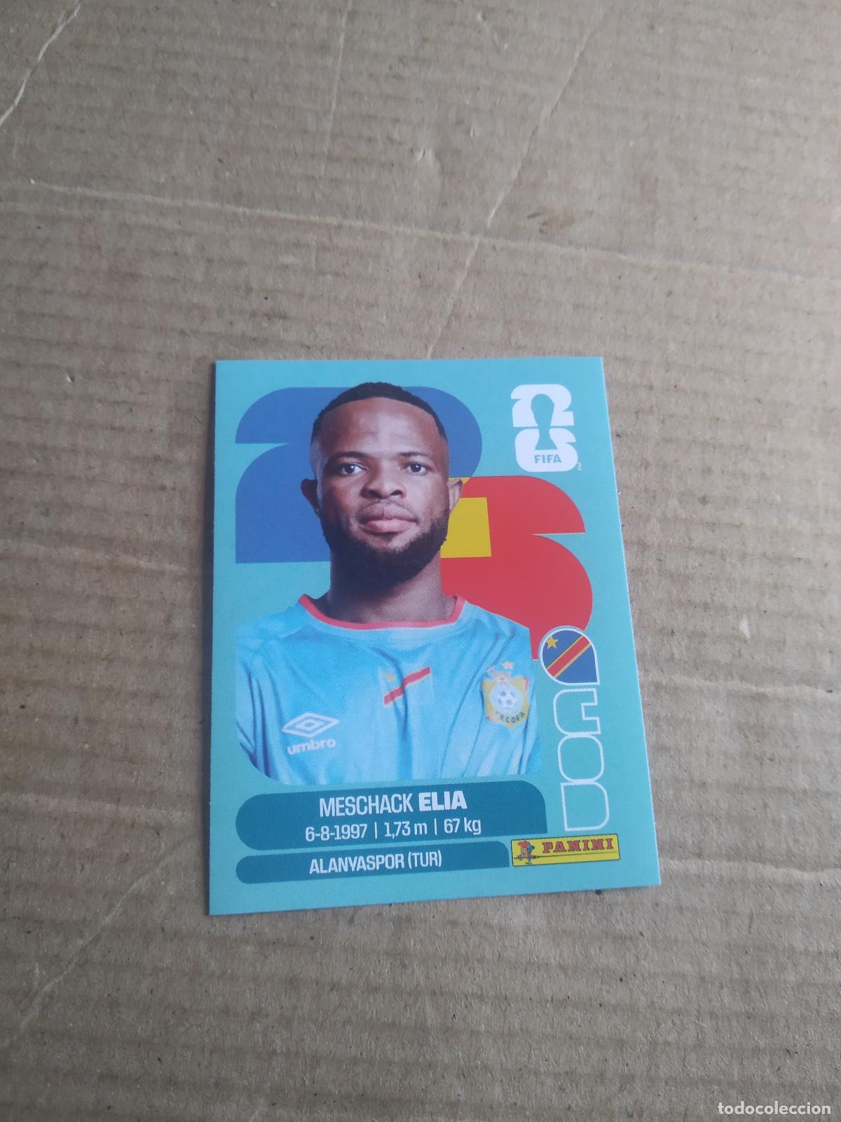 Cromos de f&uacute;tbol: COD 15 MESCHACK ELIA CONGO CROMO FUTBOL PANINI MUNDIAL 2026 WORLD CUP COPA MUNDO