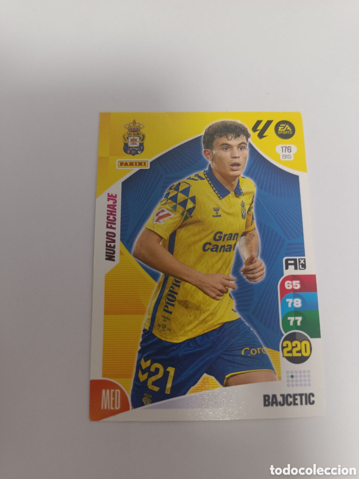 Cromos de f&uacute;tbol: Adrenalyn 24-25 las palmas 176 bis bajcetic