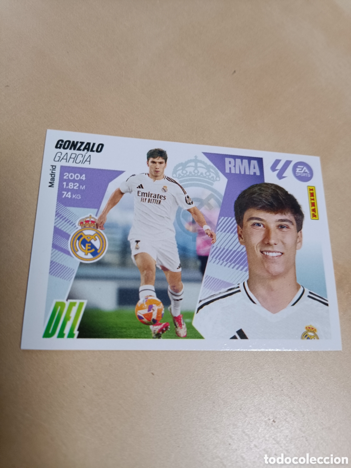 Cromos de f&uacute;tbol: CROMO GONZALO COLOCA 18 BIS REAL MADRID SEGUNDA EDICI&Oacute;N LIGA ESTE 2025 2026 25 26