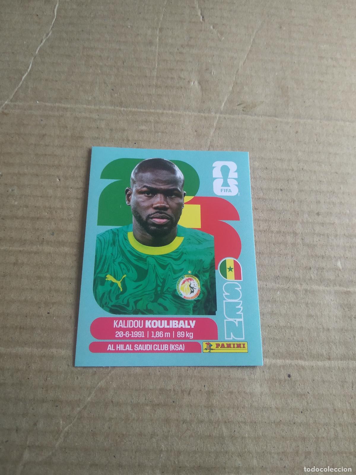 Cromos de f&uacute;tbol: SEN 8 KALIDOU KOULIBALY SENEGAL CROMO FUTBOL PANINI MUNDIAL 2026 WORLD CUP COPA MUNDO