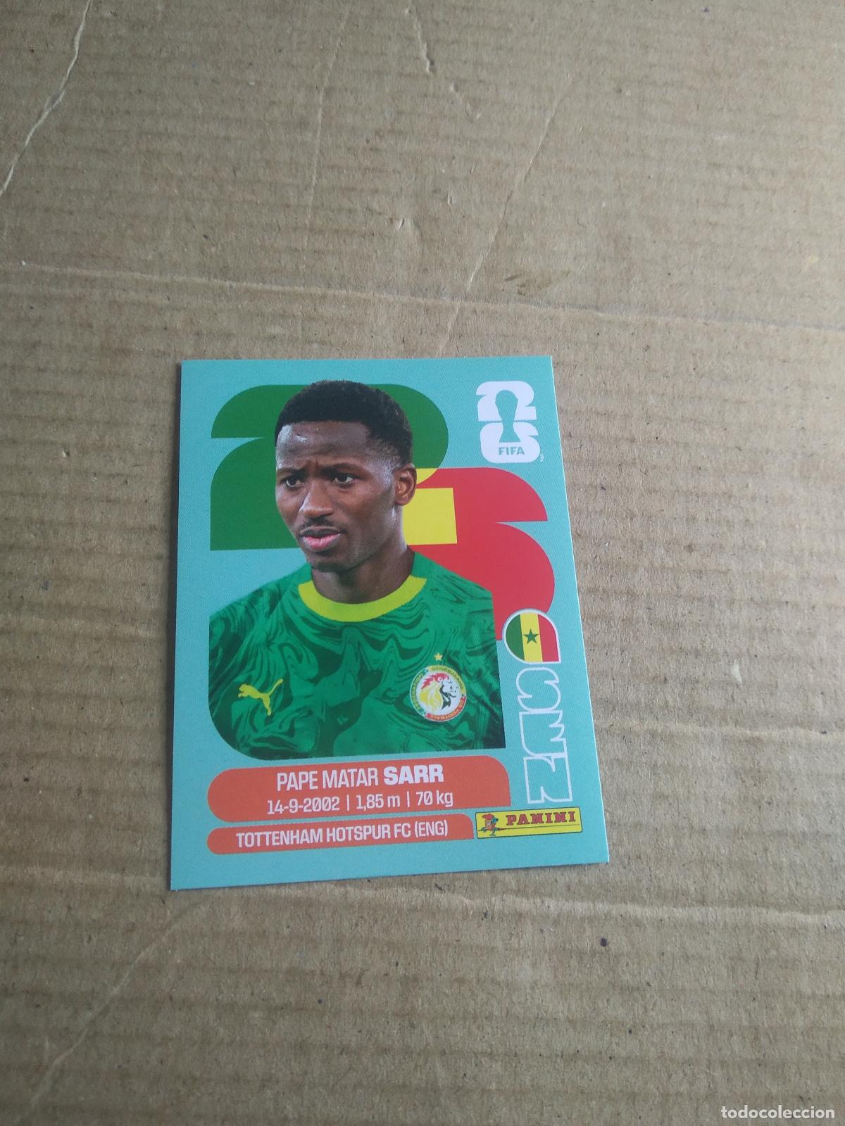 Cromos de f&uacute;tbol: SEN 10 PAPE MATAR SARR SENEGAL CROMO FUTBOL PANINI MUNDIAL 2026 WORLD CUP COPA MUNDO