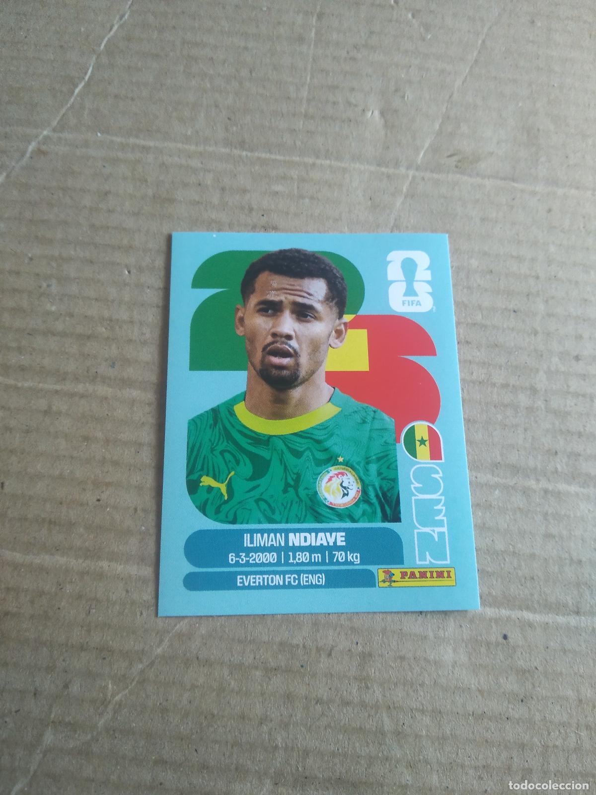 Cromos de f&uacute;tbol: SEN 18 ILIMAN NDIAYE SENEGAL CROMO FUTBOL PANINI MUNDIAL 2026 WORLD CUP COPA MUNDO