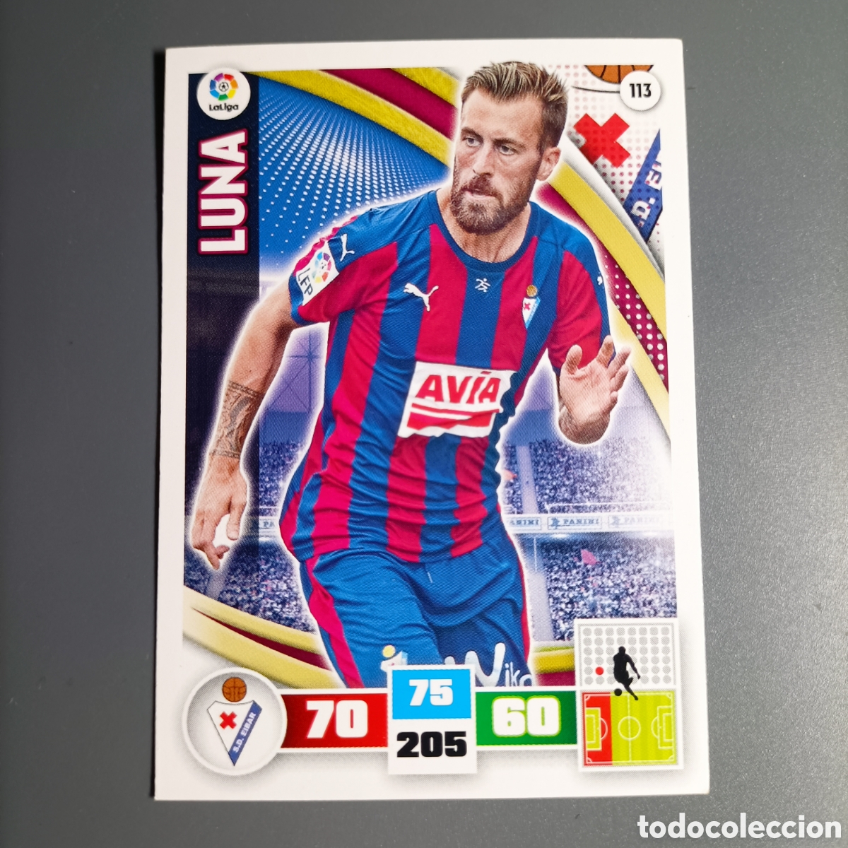 Cromos de f&uacute;tbol: ADRENALYN. LIGA 2015-2016 (EIBAR) №113 LUNA