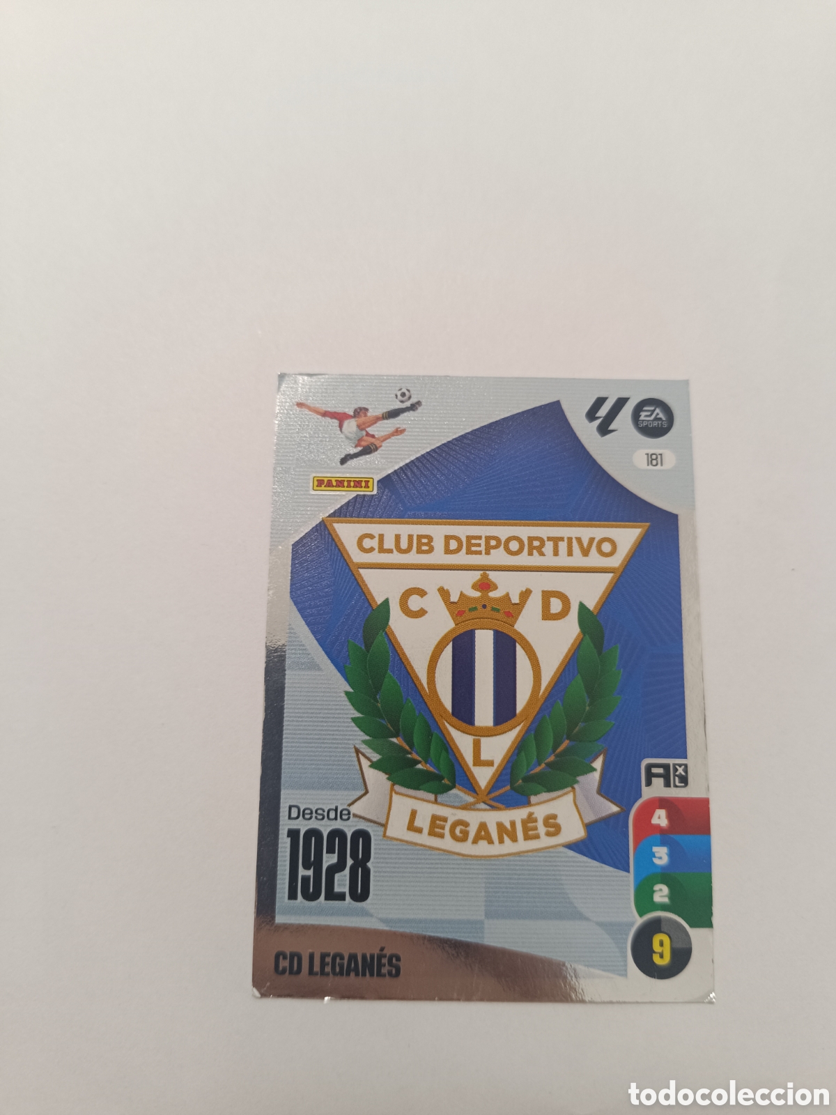 Cromos de f&uacute;tbol: Adrenalyn 24-25 leganes 181 escudo