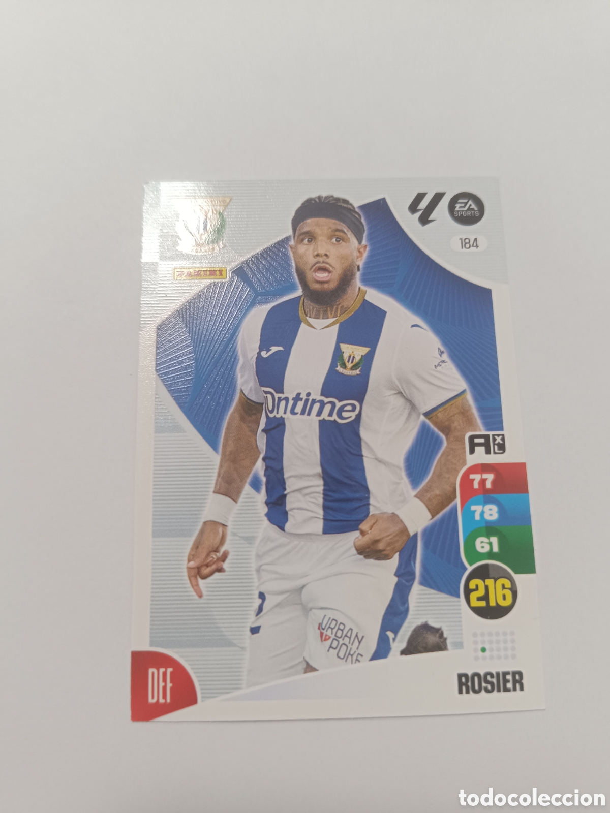 Cromos de f&uacute;tbol: Adrenalyn 24-25 leganes rosier 184
